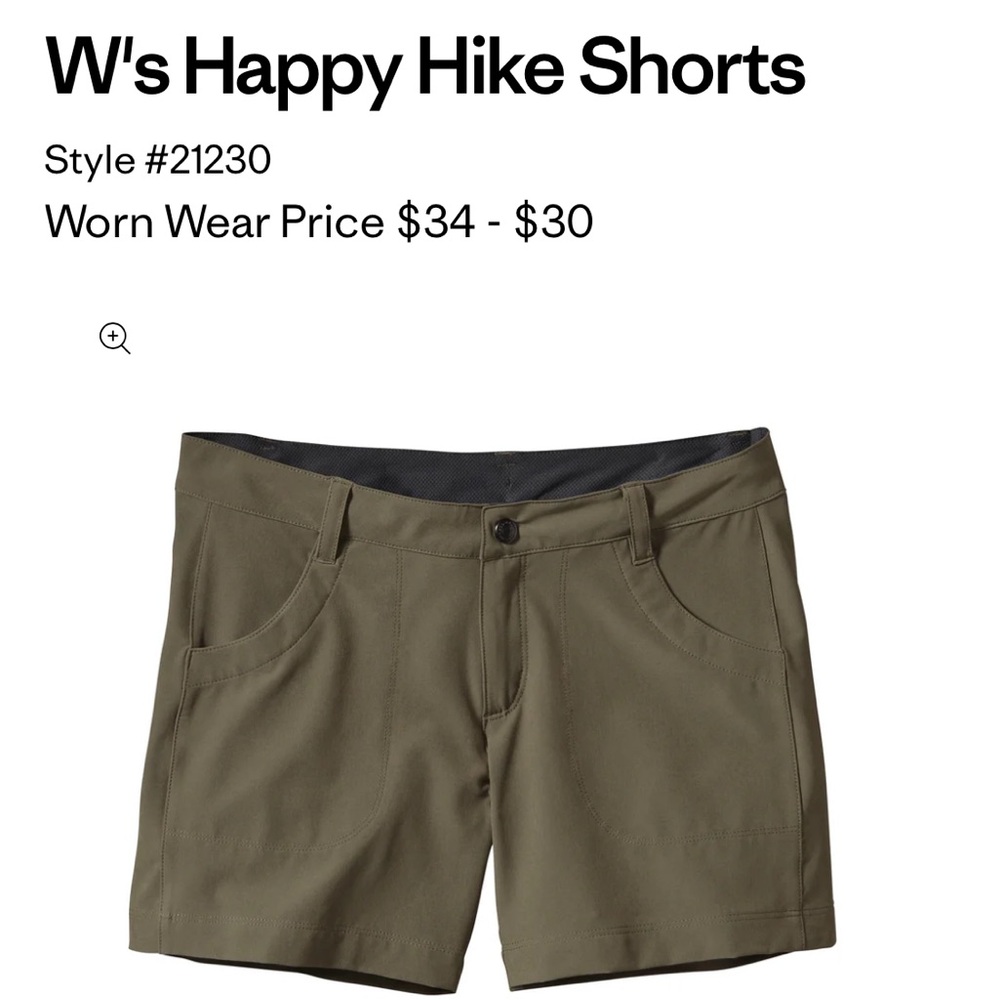 Patagonia Women's Shorts - grey green